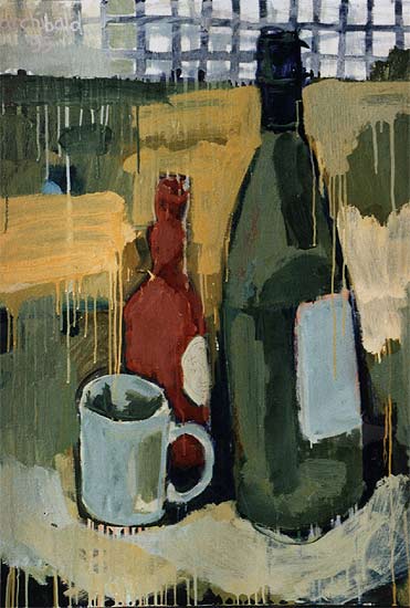 Bottles - Still Life Oil Painting - Dion Archibald