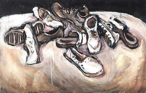 More Shoes - Still Life Oil Painting - Dion Archibald