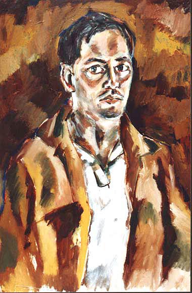 Self Portrait 99 - Oil Painting - Dion Archibald