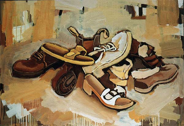 Shoes - Still Life Oil Painting - Dion Archibald