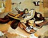 shoes - still life painting