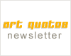 Art Quotes Newsletter