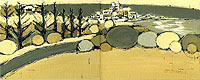 newcastle landscape painting