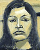 female portrait - oil painting