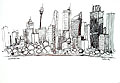 sydney city - sydney drawing
