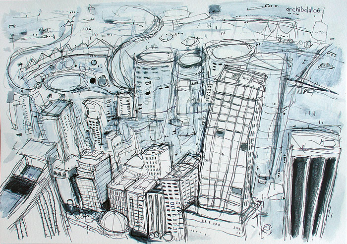 sydney buildings - sydney drawing