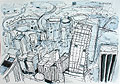sydney cityscape drawing