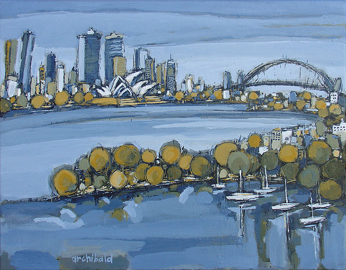 Sydney Harbour - sydney painting