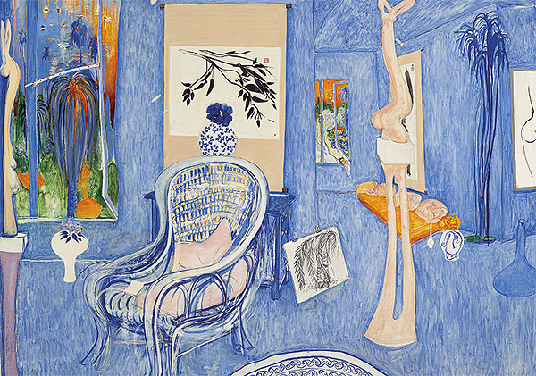 Brett Whiteley Painting My Armchair