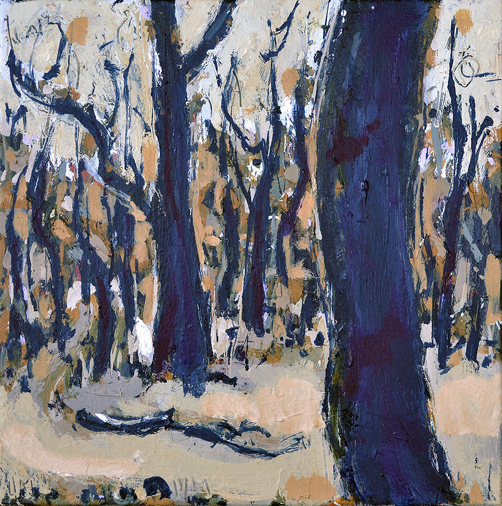 Fallen Branch (in the Australian Bush) Landscape Painting